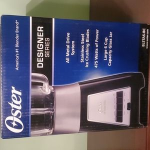 Oster Designer series all metal drive system stainless steel ice crushing blades